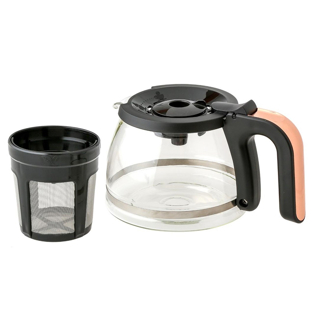 Jumbo Hatır Plus Mod 5 İn 1 Kahve Makinesi Black Copper
