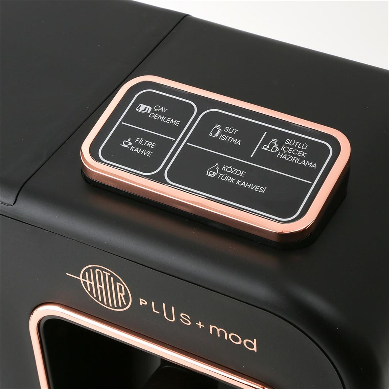 Jumbo Hatır Plus Mod 5 İn 1 Kahve Makinesi Black Copper